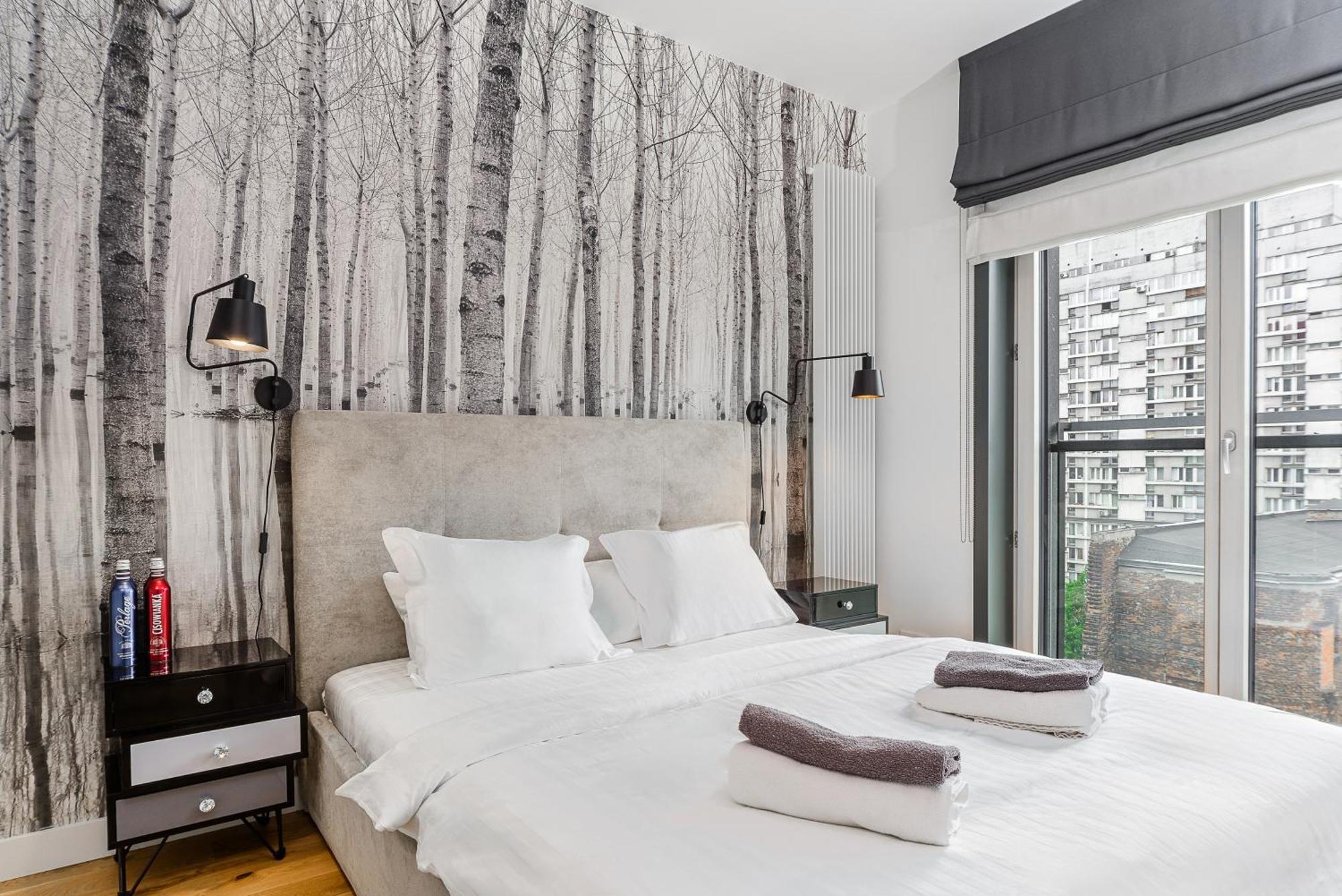 Cozy Family Apartments With Balcony Near Zlote Tarasy Warschau Buitenkant foto