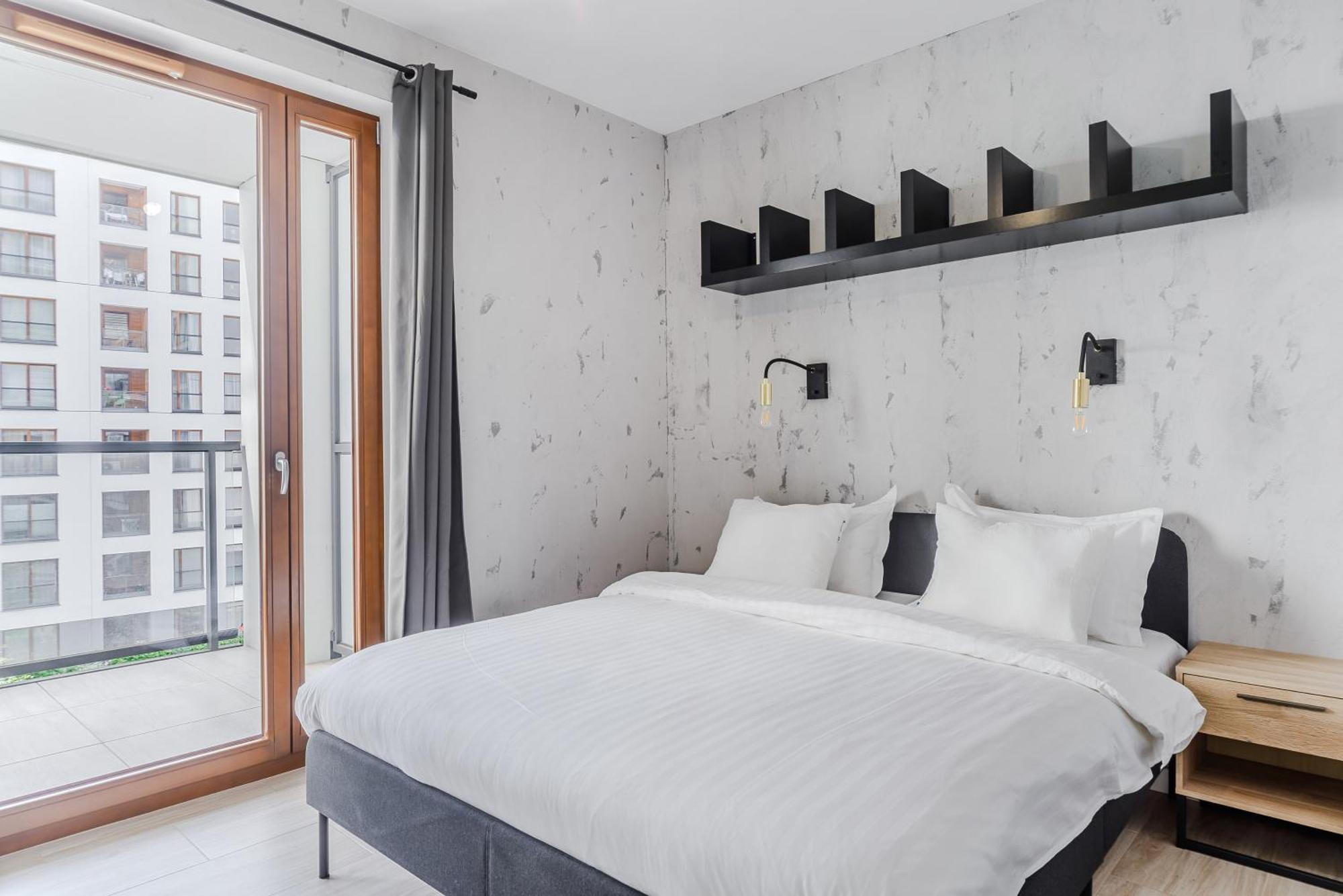 Cozy Family Apartments With Balcony Near Zlote Tarasy Warschau Buitenkant foto
