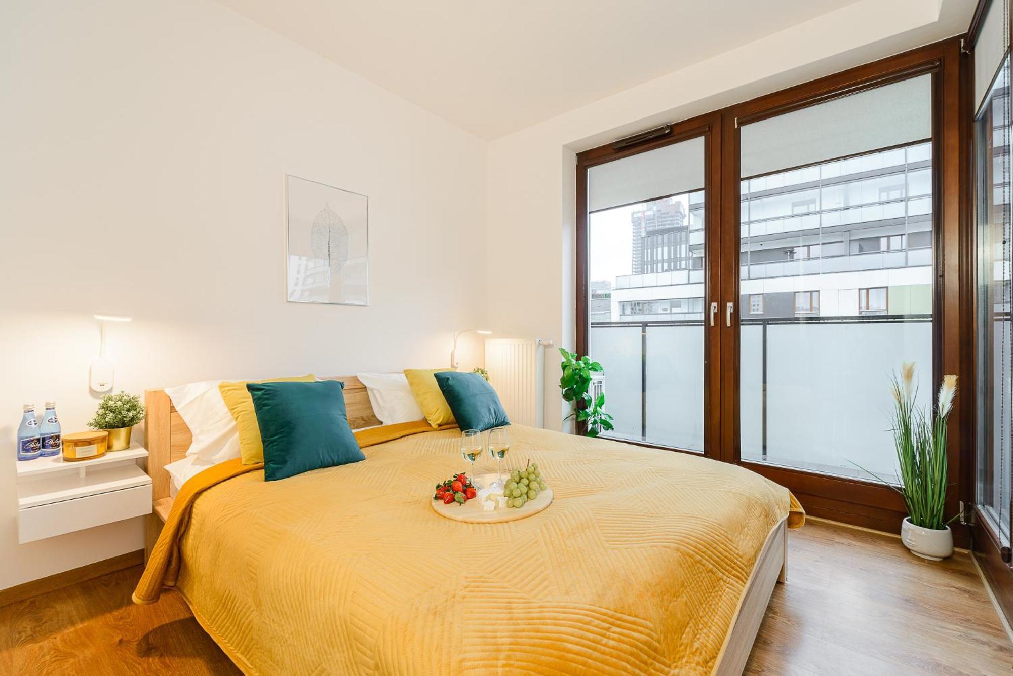 Cozy Family Apartments With Balcony Near Zlote Tarasy Warschau Kamer foto