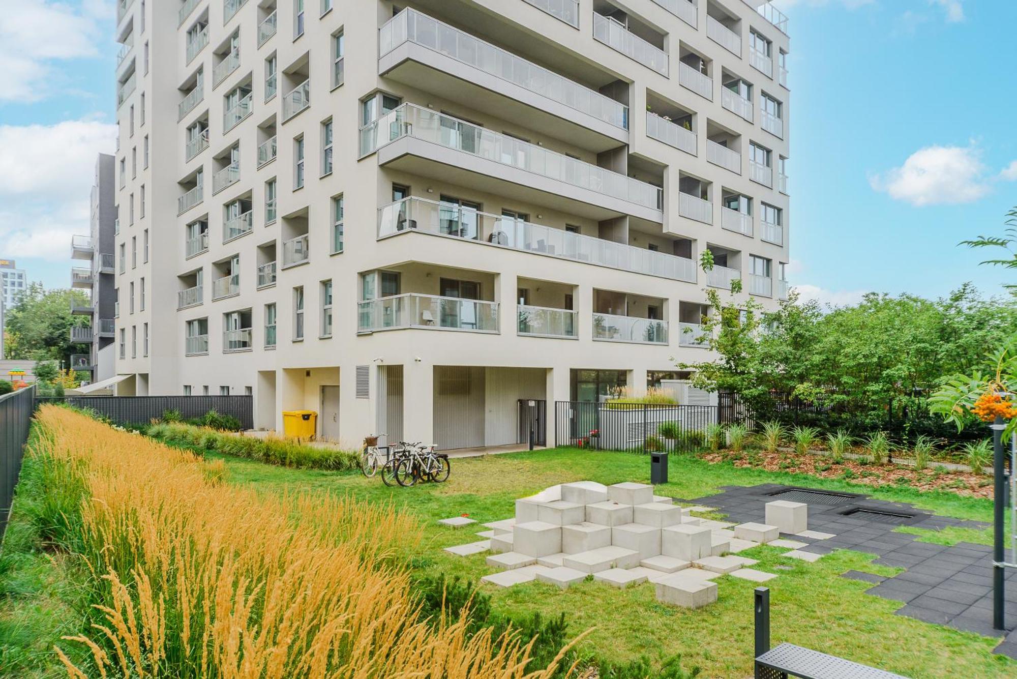 Cozy Family Apartments With Balcony Near Zlote Tarasy Warschau Kamer foto