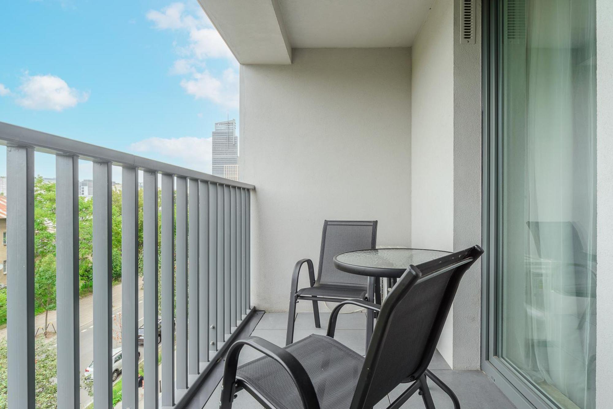 Cozy Family Apartments With Balcony Near Zlote Tarasy Warschau Kamer foto